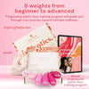 Kegel balls set with 6 weighted pelvic floor trainers, luxury pouch, and progressive training ebook for beginners to advanced users