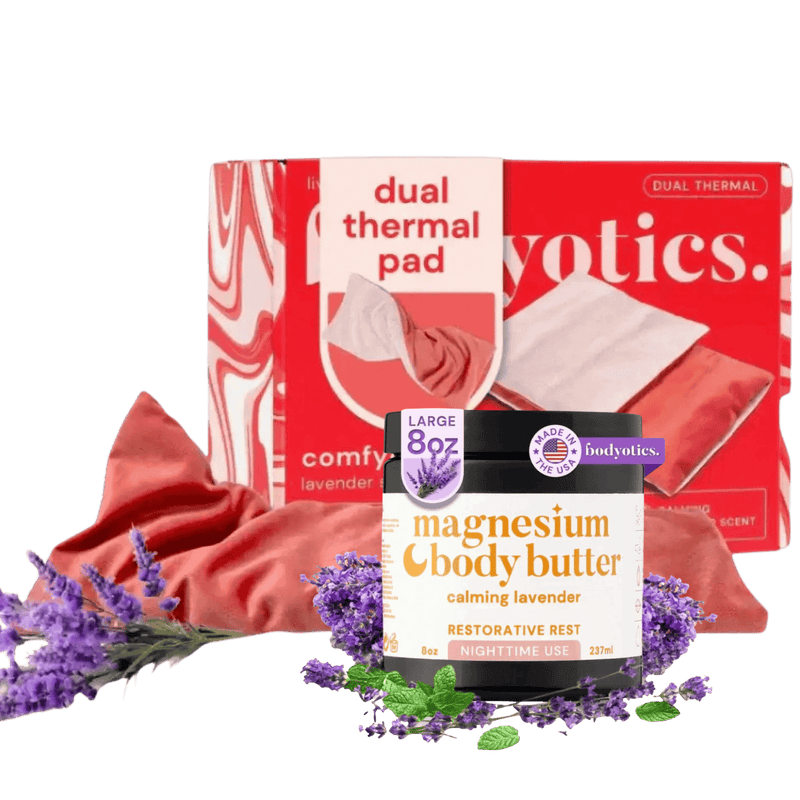 Sleep & Soothe Duo - Relaxing Self‑Care Set with Magnesium Butter & Heating Pad