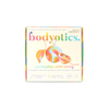 Bodyotics Comfydisc Rainbow Edition reusable menstrual discs with string and carrying pouch, rainbow design, 12-hour leak-proof comfort, body-safe silicone, supports LGBTI rights