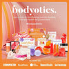 Bodyotics Comfycycle reusable period disc and care kit with menstrual cups, sterilizer case, thermal pad, and magnesium butter for sustainable menstrual care.